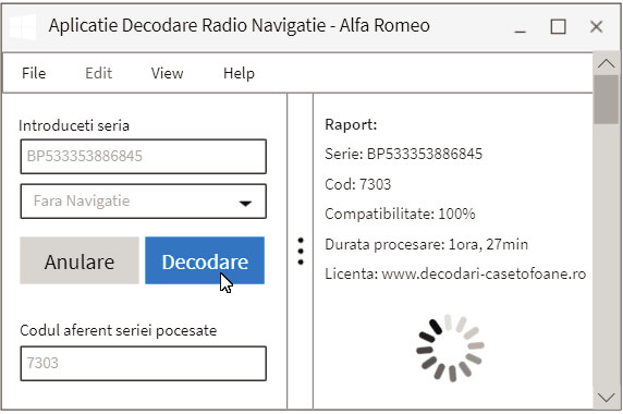 Player DVD Casetofon Mp3 CD Decodare Radio Navigatie Auto Bacau