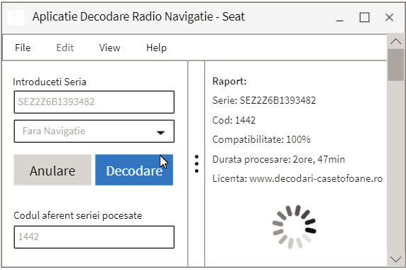 Casetofon Player DVD Navigatie Radio Decodare Auto Mp3 Resita Caras-Severin